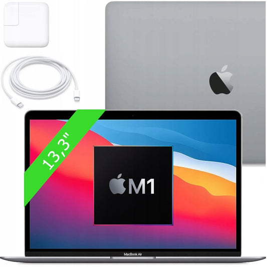 Apple MacBook Air Retina 13'' M1 8GB 256GB SSD 2020 gwiezdna szarość - Exact Solution Electronics